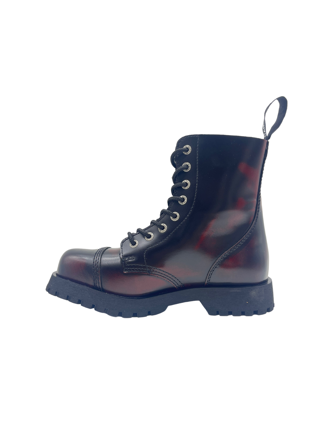 Darksteyn 8 Eye Premium Ranger Boots Red