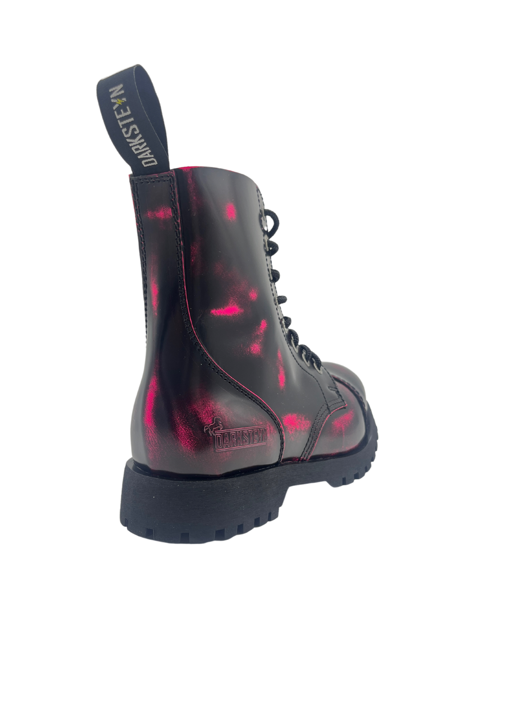 Darksteyn 8 Eye Premium Ranger Boots Pink