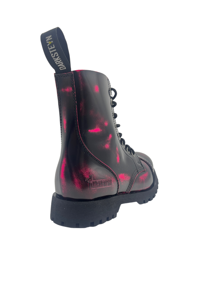 Darksteyn 8 Eye Premium Ranger Boots Pink