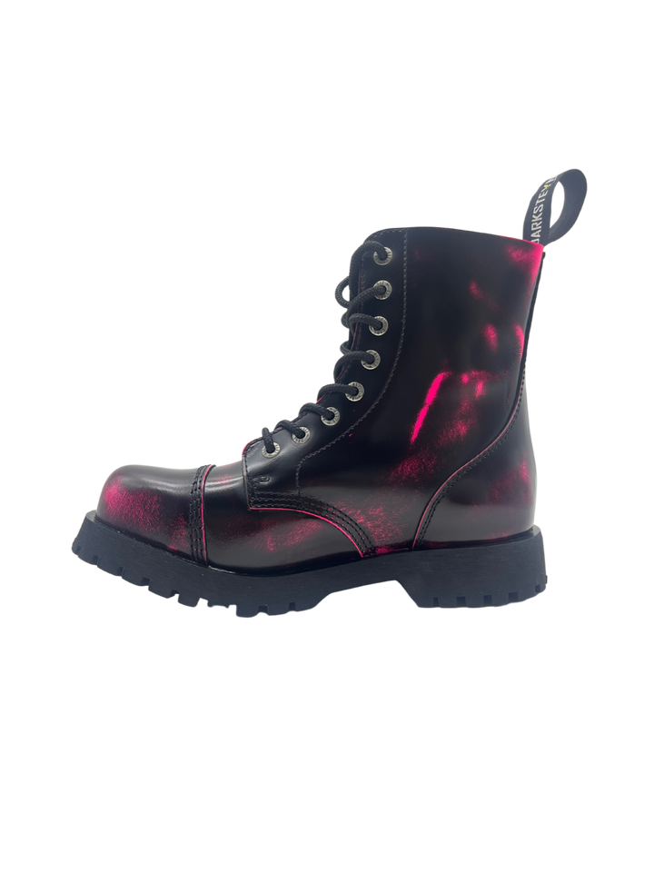 Darksteyn 8 Eye Premium Ranger Boots Pink