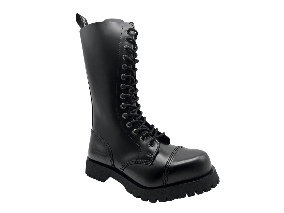 Darksteyn 14 Eye Premium Ranger Boots Black