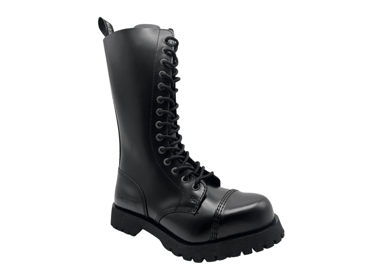 Darksteyn 14 Eye Premium Ranger Boots Black
