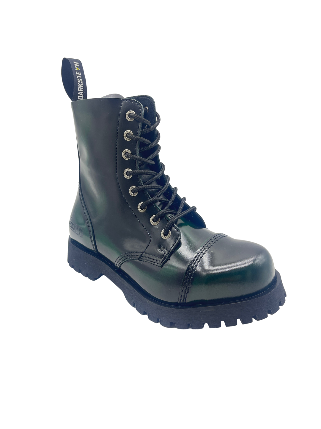 Darksteyn 8 Eye Premium Ranger Boots Green