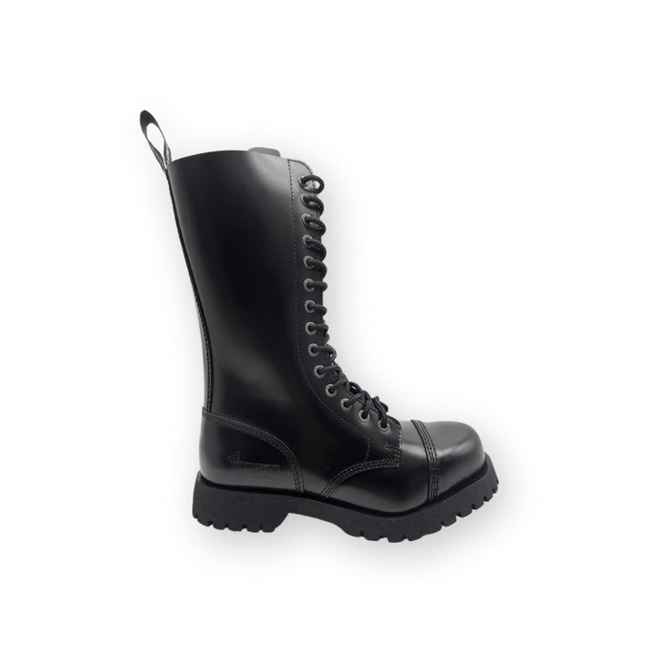Darksteyn 14 Eye Premium Ranger Boots Black