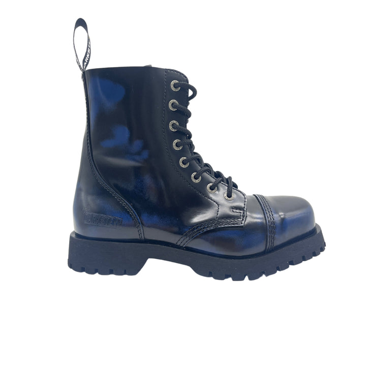 Darksteyn 8 Eye Premium Ranger Boots Blue