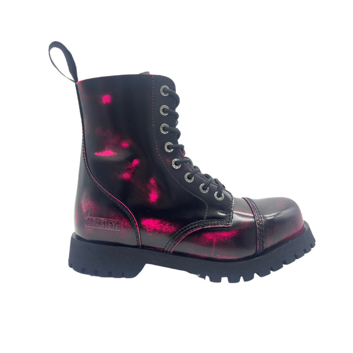 Darksteyn 8 Eye Premium Ranger Boots Pink