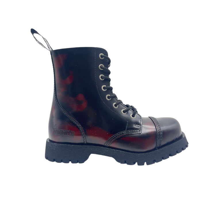 Darksteyn 8 Eye Premium Ranger Boots Red