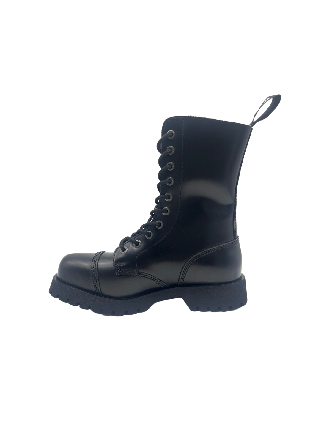 Darksteyn 10 Eye Premium Ranger Boots Black